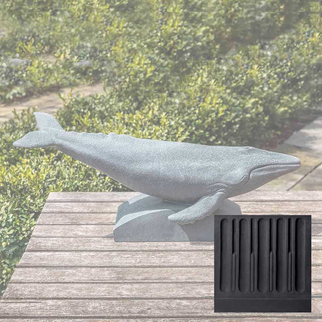 Campania Humpback Whale Garden Statue - A-586 - Image 11