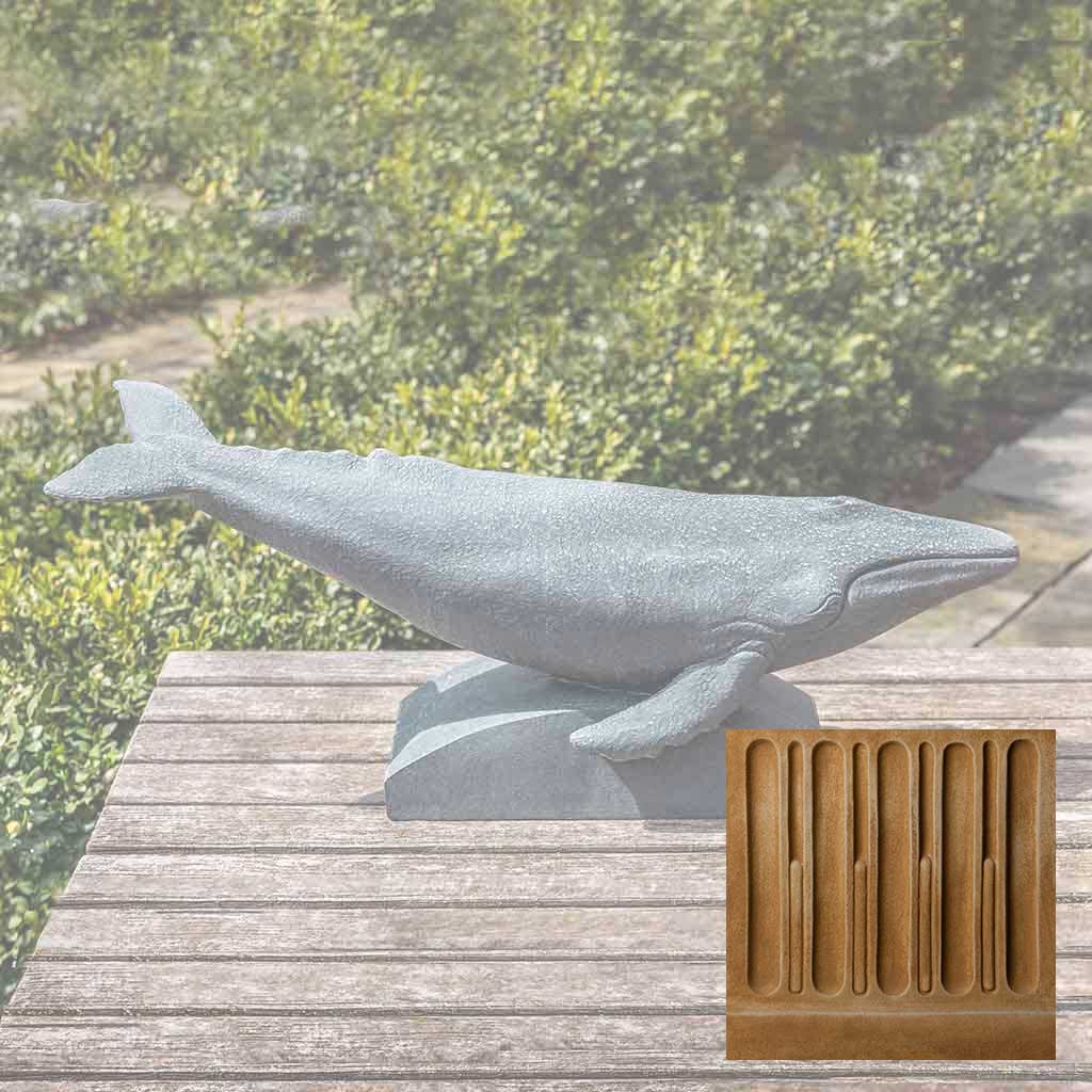 Campania Humpback Whale Garden Statue - A-586 - Image 13
