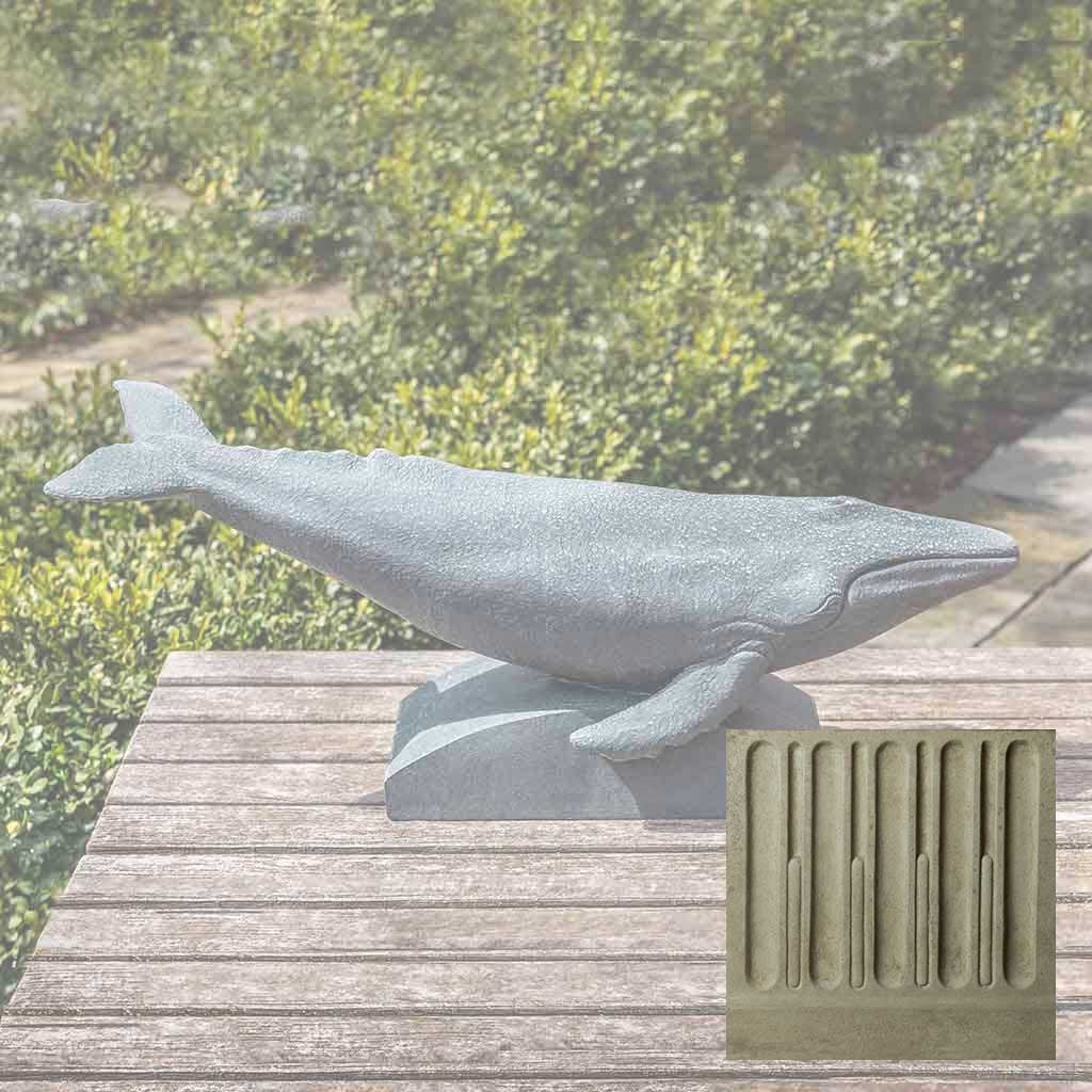 Campania Humpback Whale Garden Statue - A-586 - Image 14