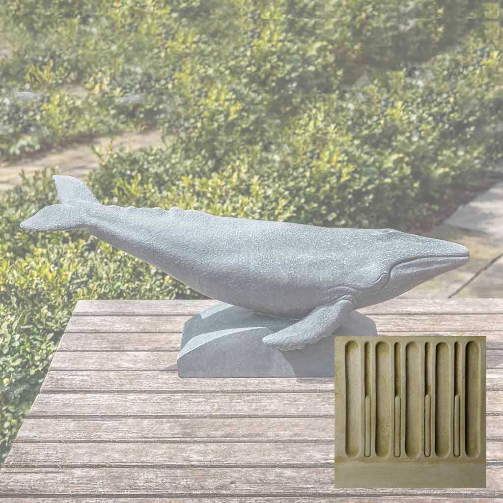 Campania Humpback Whale Garden Statue - A-586 - Image 6