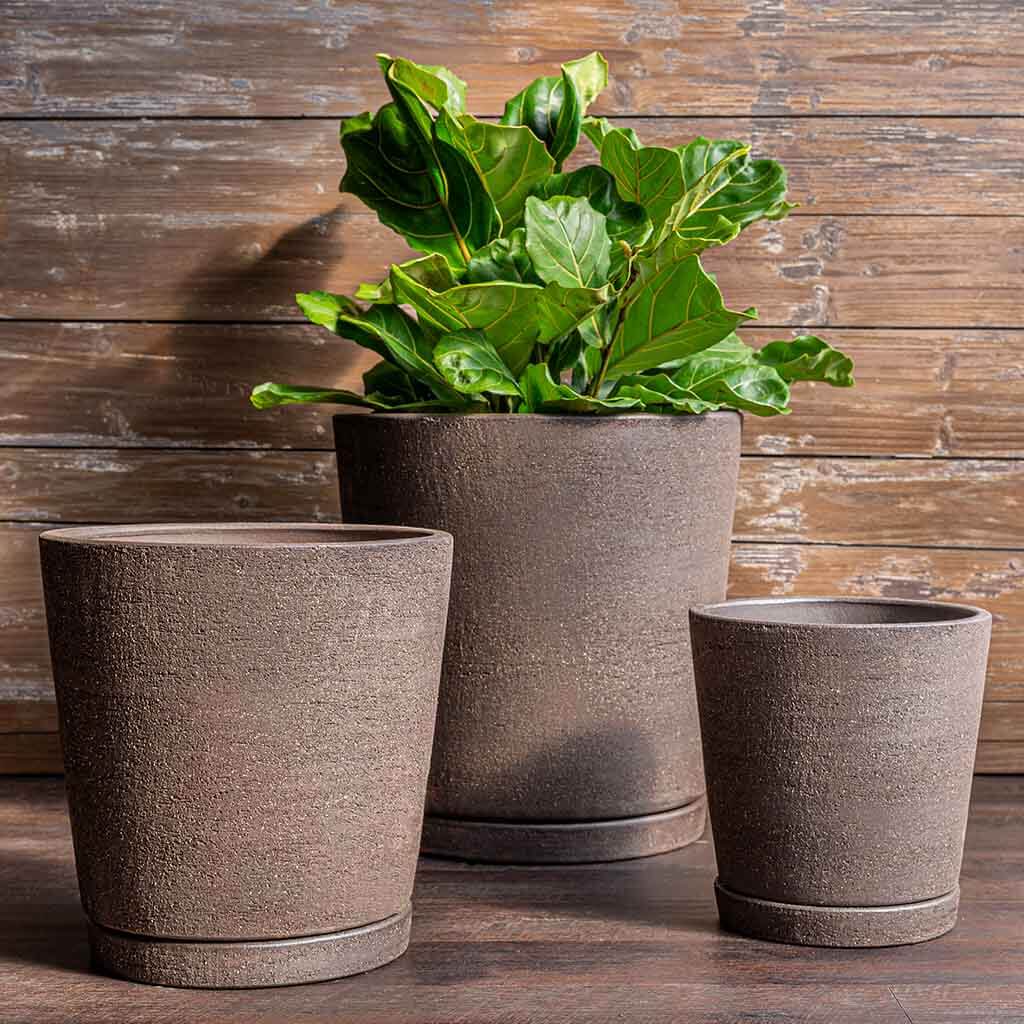 Campania I/O Tapered Cylinder Planter, Set of 3 - 5321-12203 - Image 2