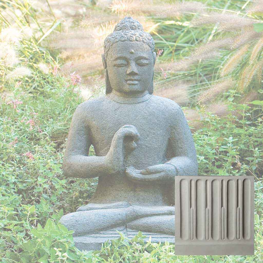 Campania Indonesian Seated Buddha Garden Statue - OR-39 - Image 11