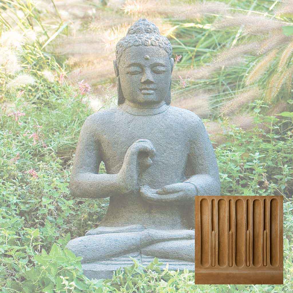 Campania Indonesian Seated Buddha Garden Statue - OR-39 - Image 13