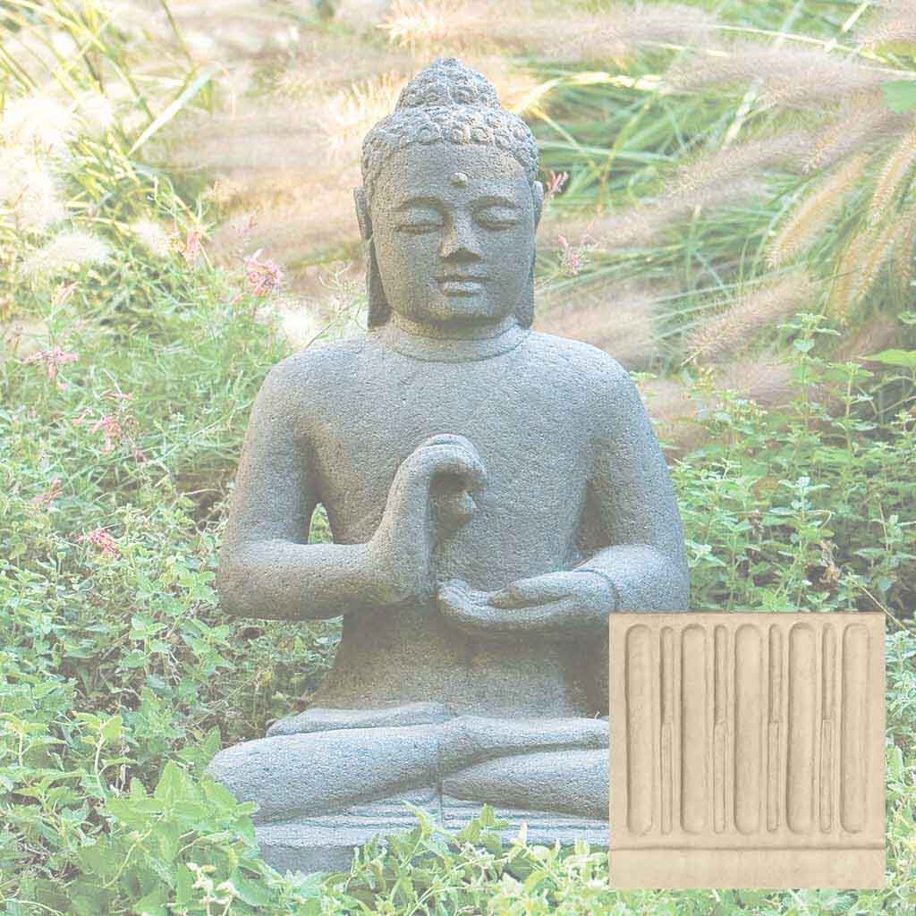 Campania Indonesian Seated Buddha Garden Statue - OR-39 - Image 7