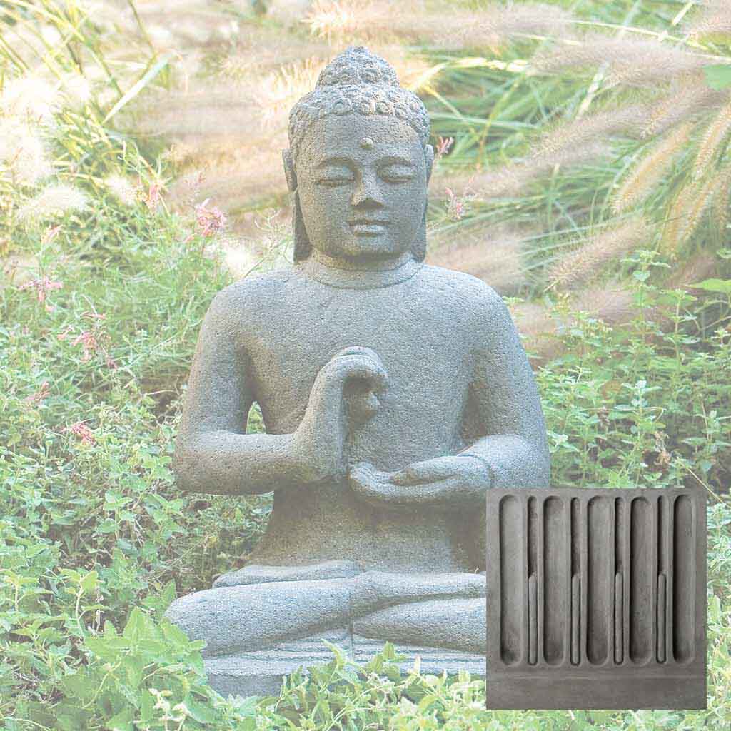 Campania Indonesian Seated Buddha Garden Statue - OR-39 - Image 9