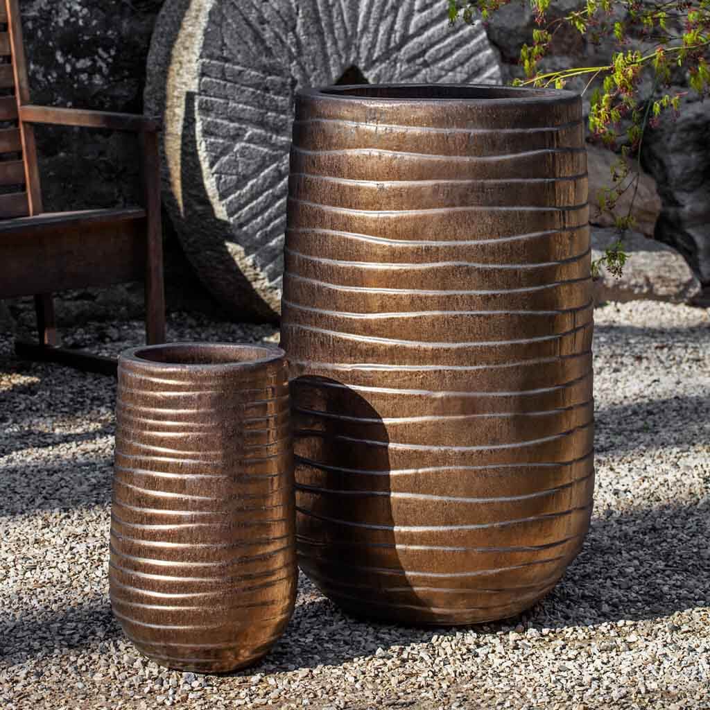 Campania Ipanema Planter, Tall, Set of 2 - 6811-4102 - Image 2