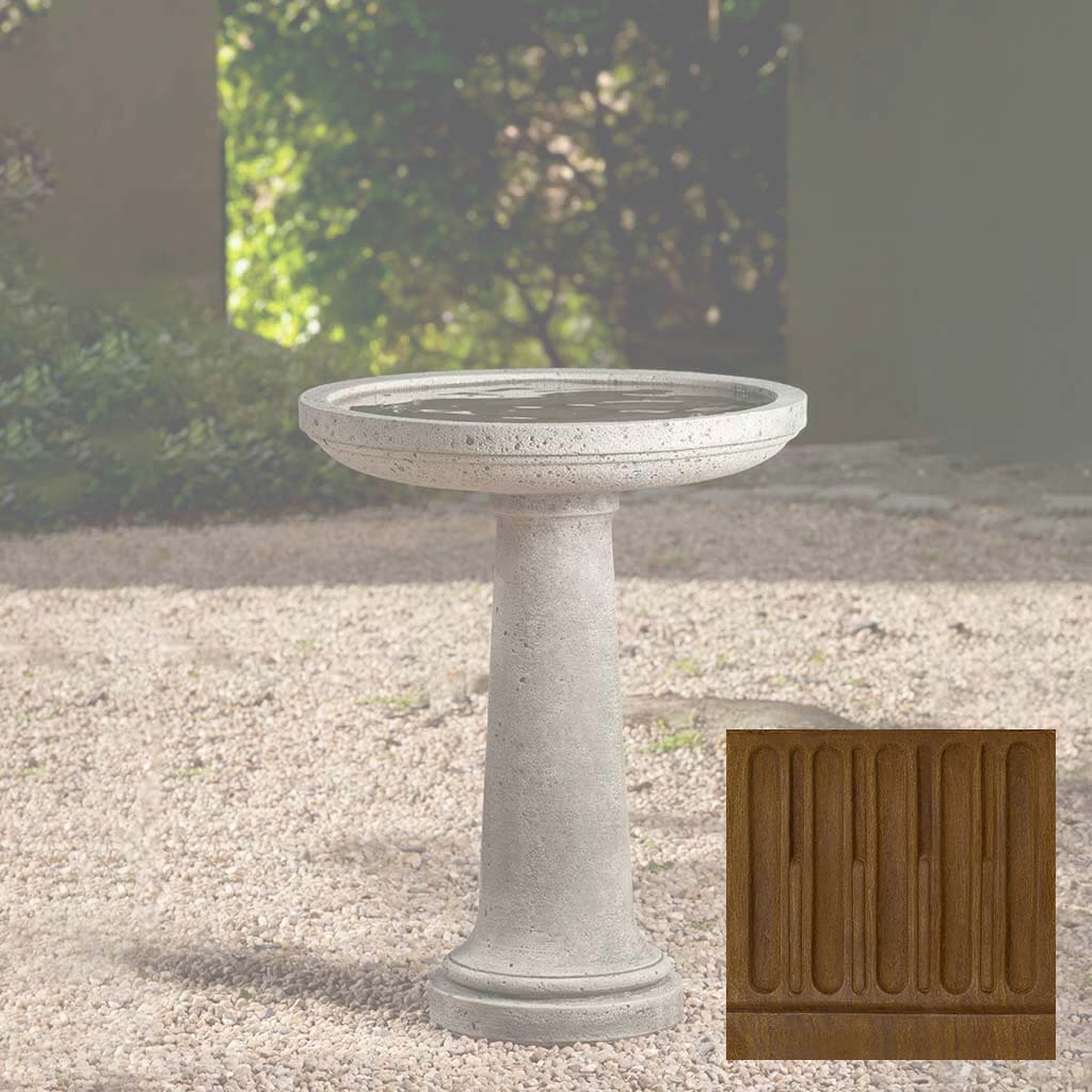 Campania Isleboro Birdbath - B-146 - Image 12