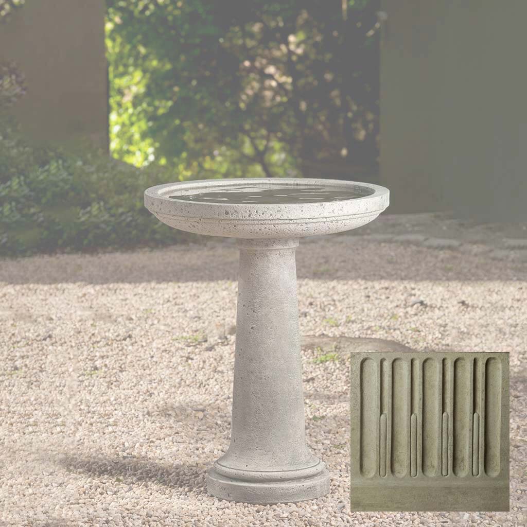 Campania Isleboro Birdbath - B-146 - Image 14