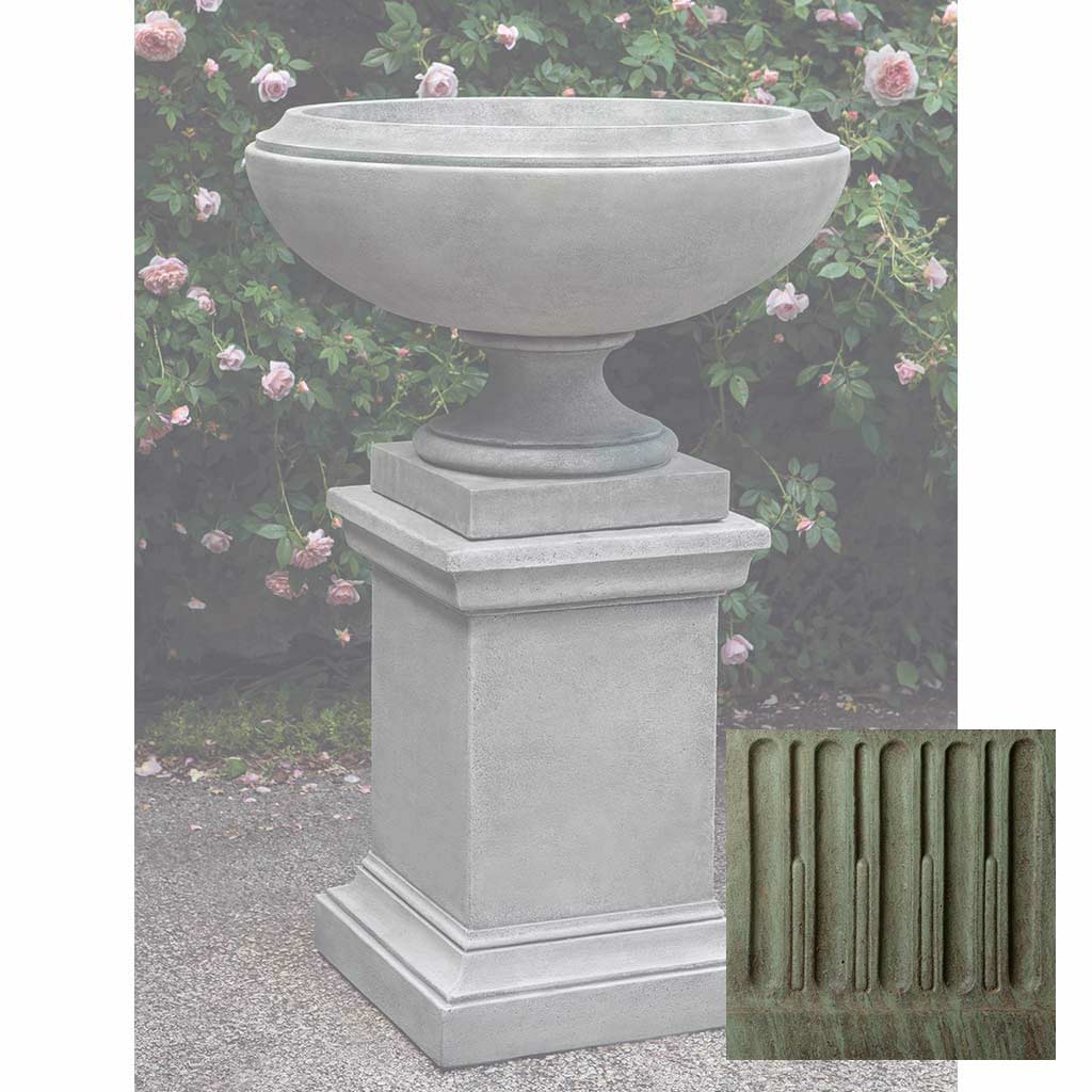 Campania Jensen Urn Large w/ Greenwich Pedestal - PPD-702 - Image 4