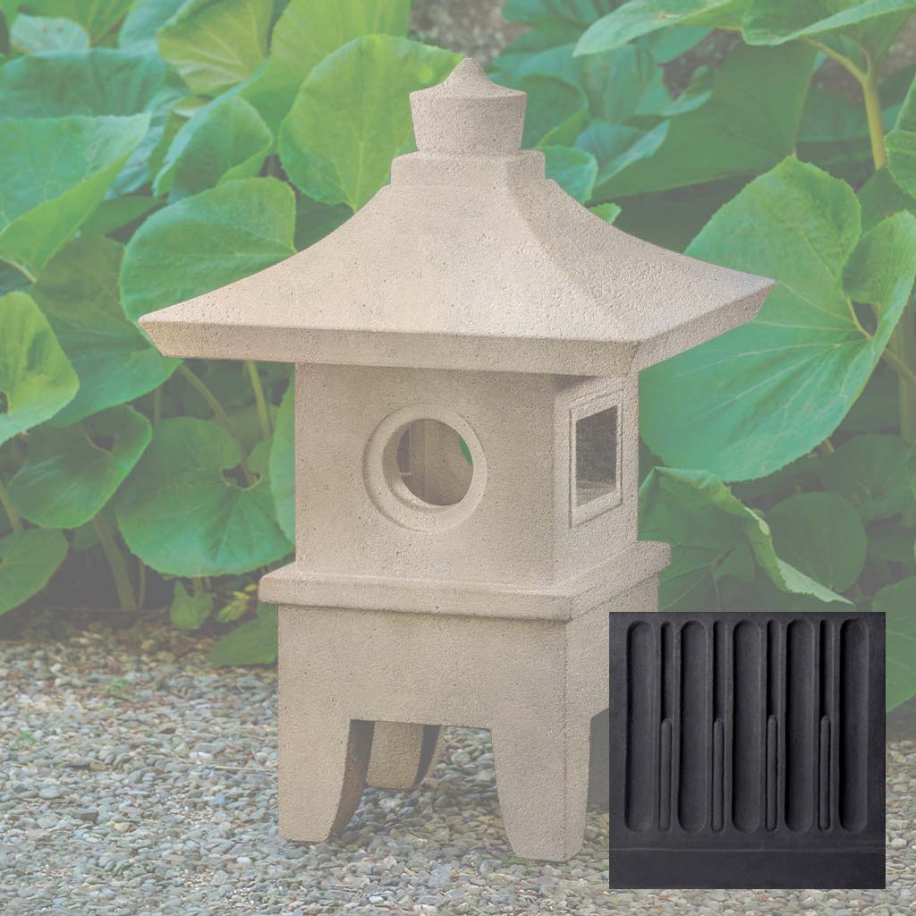 Campania Kashimo Lantern Garden Statue - OR-191 - Image 12