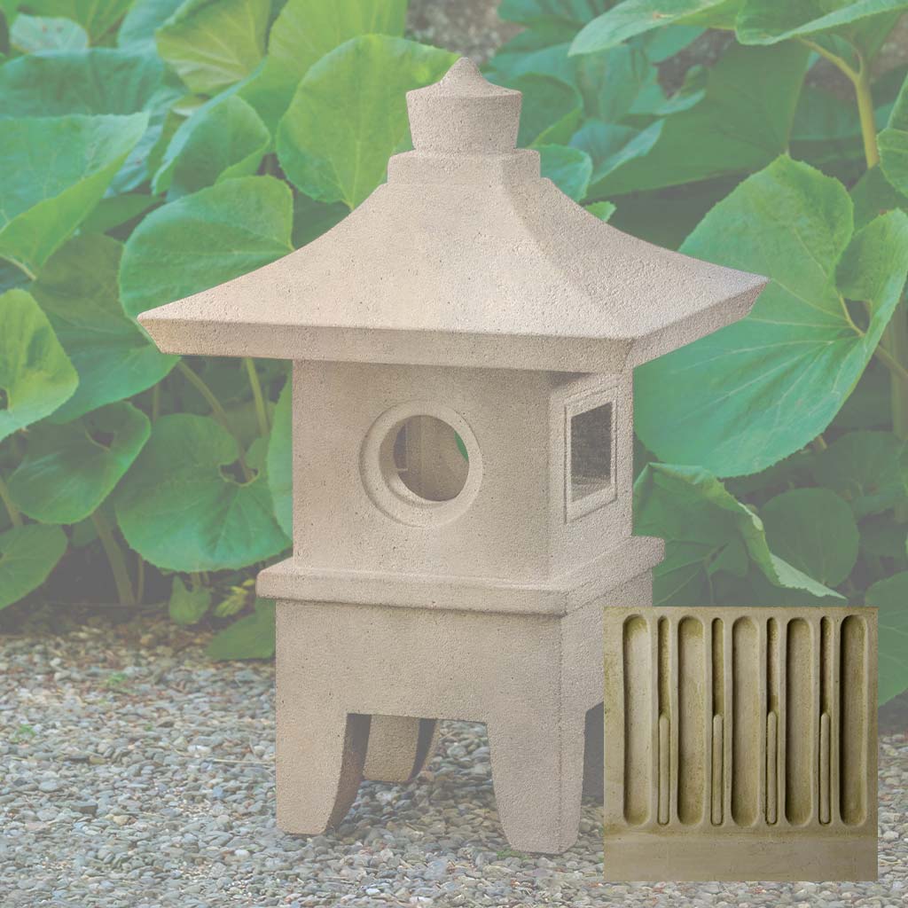 Campania Kashimo Lantern Garden Statue - OR-191 - Image 6