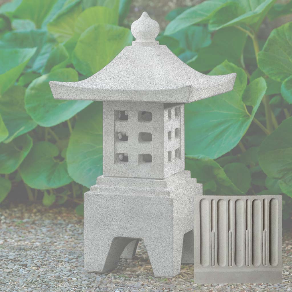 Campania Katsuki Lantern Garden Statue - OR-195 - Image 11