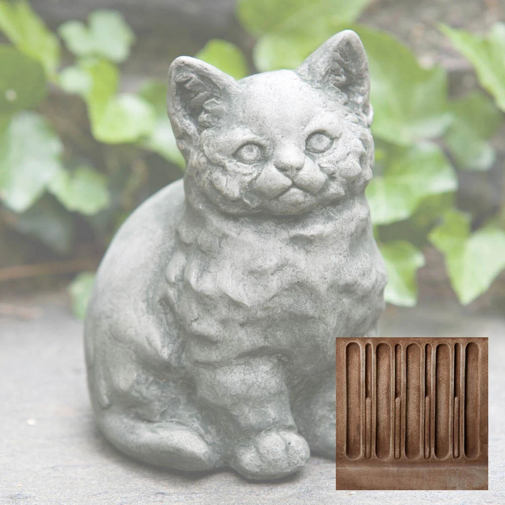 Campania Kitty Garden Statue - A-351 - Image 3