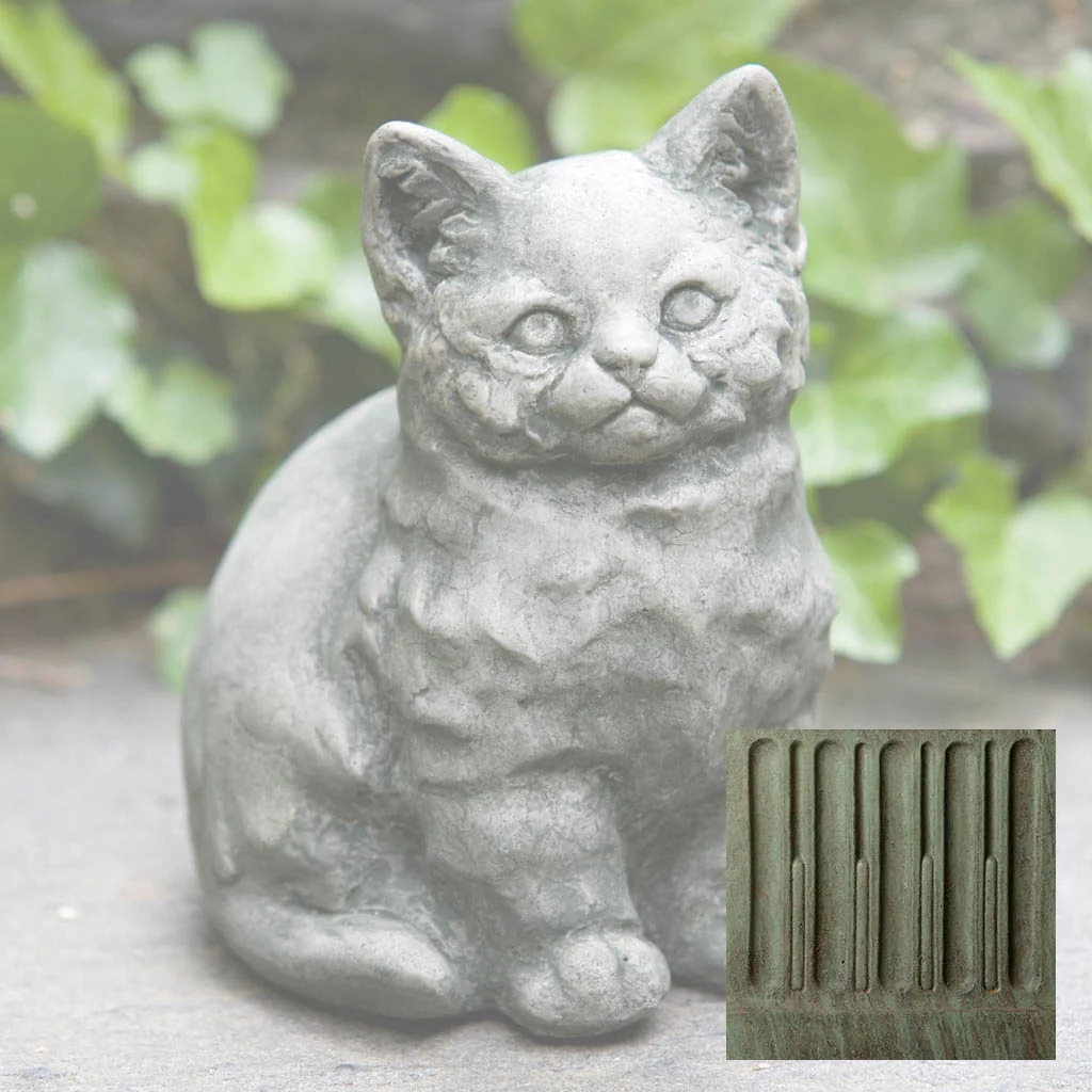 Campania Kitty Garden Statue - A-351 - Image 4