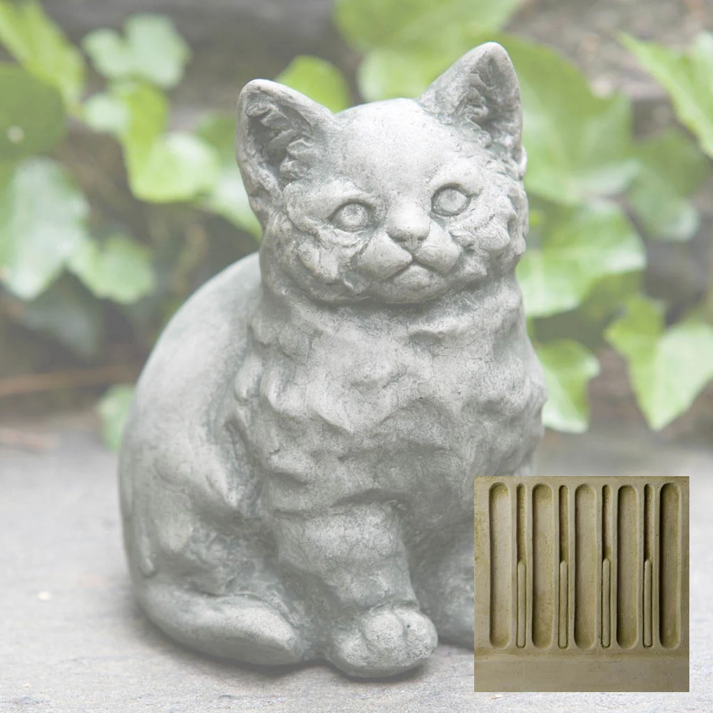 Campania Kitty Garden Statue - A-351 - Image 5
