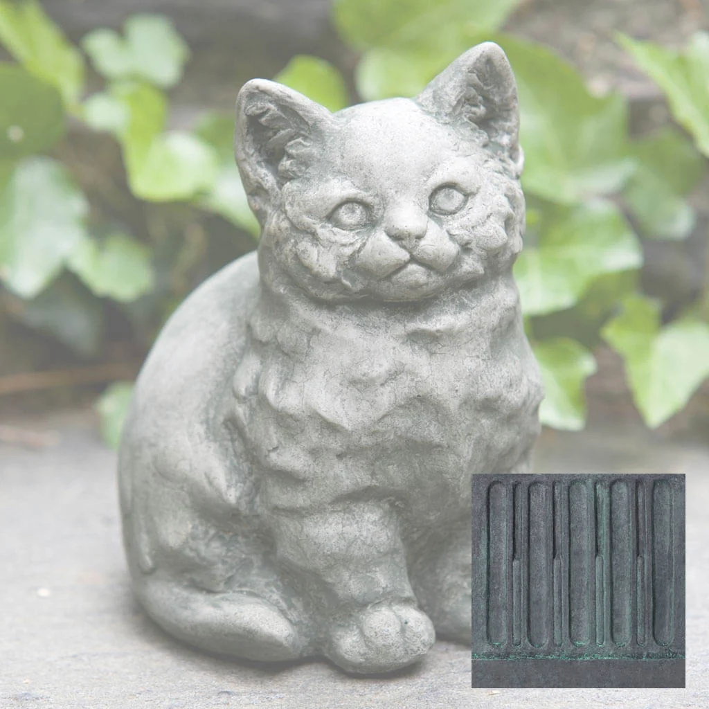 Campania Kitty Garden Statue - A-351 - Image 9