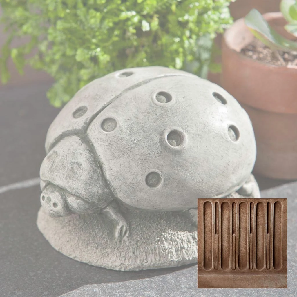 Campania Ladybug Garden Statue - A-428 - Image 3