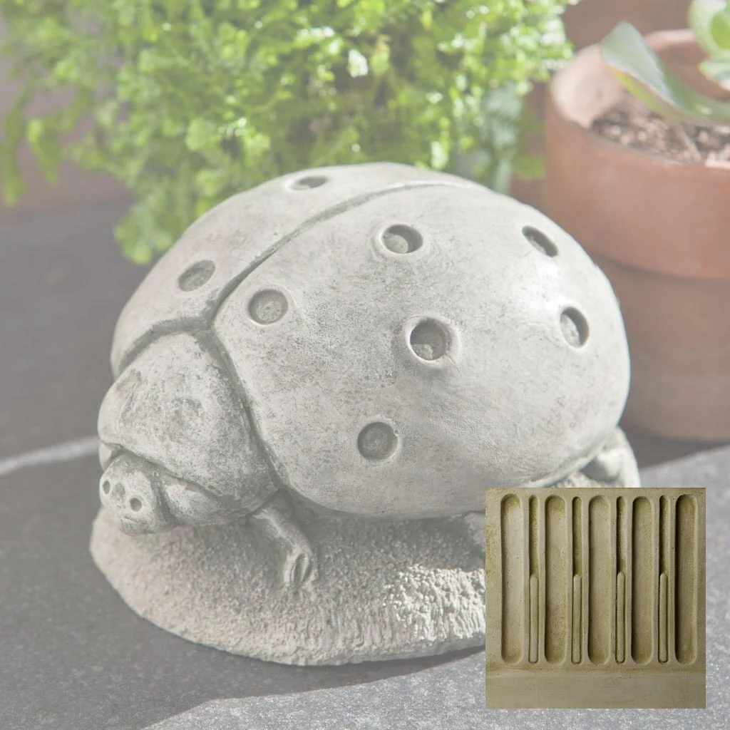 Campania Ladybug Garden Statue - A-428 - Image 5