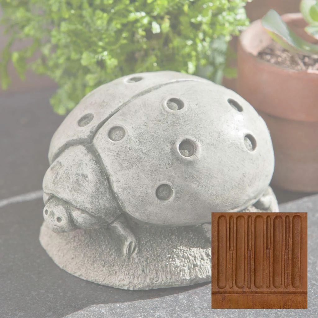 Campania Ladybug Garden Statue - A-428 - Image 7