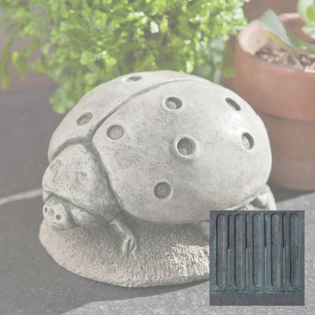 Campania Ladybug Garden Statue - A-428 - Image 9