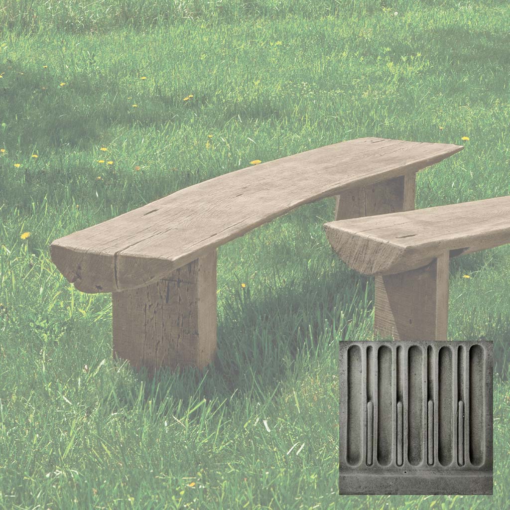 Campania Large Bois Bench - BE-125 - Image 3
