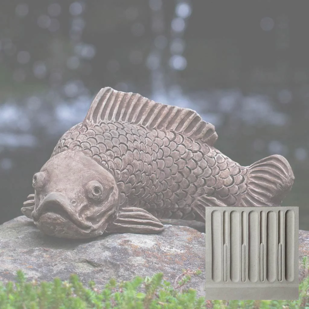 Campania Large Koi Garden Statue - A-581 - Image 10