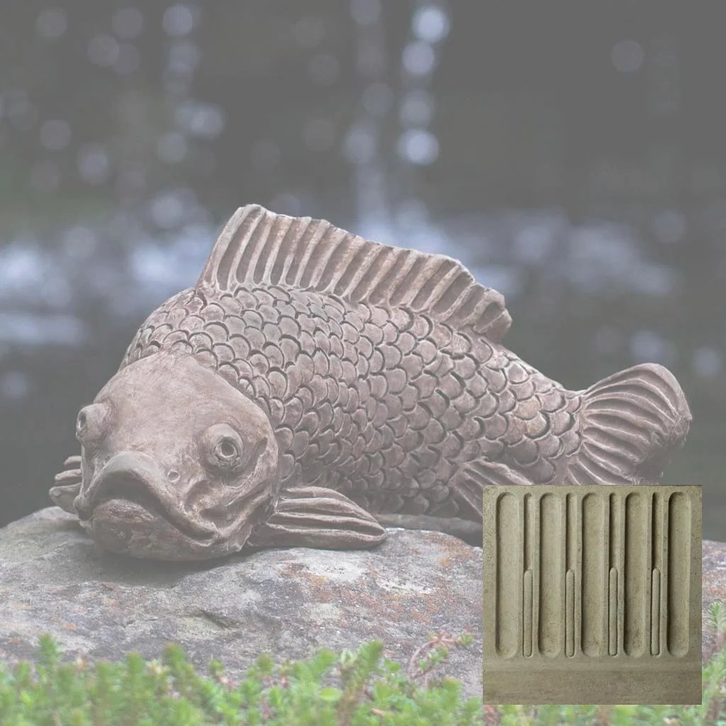Campania Large Koi Garden Statue - A-581 - Image 14