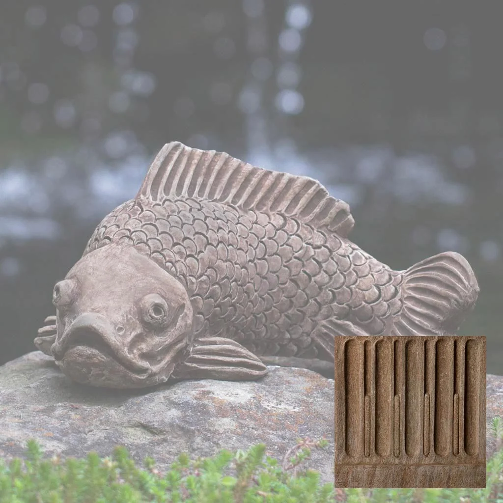 Campania Large Koi Garden Statue - A-581 - Image 2