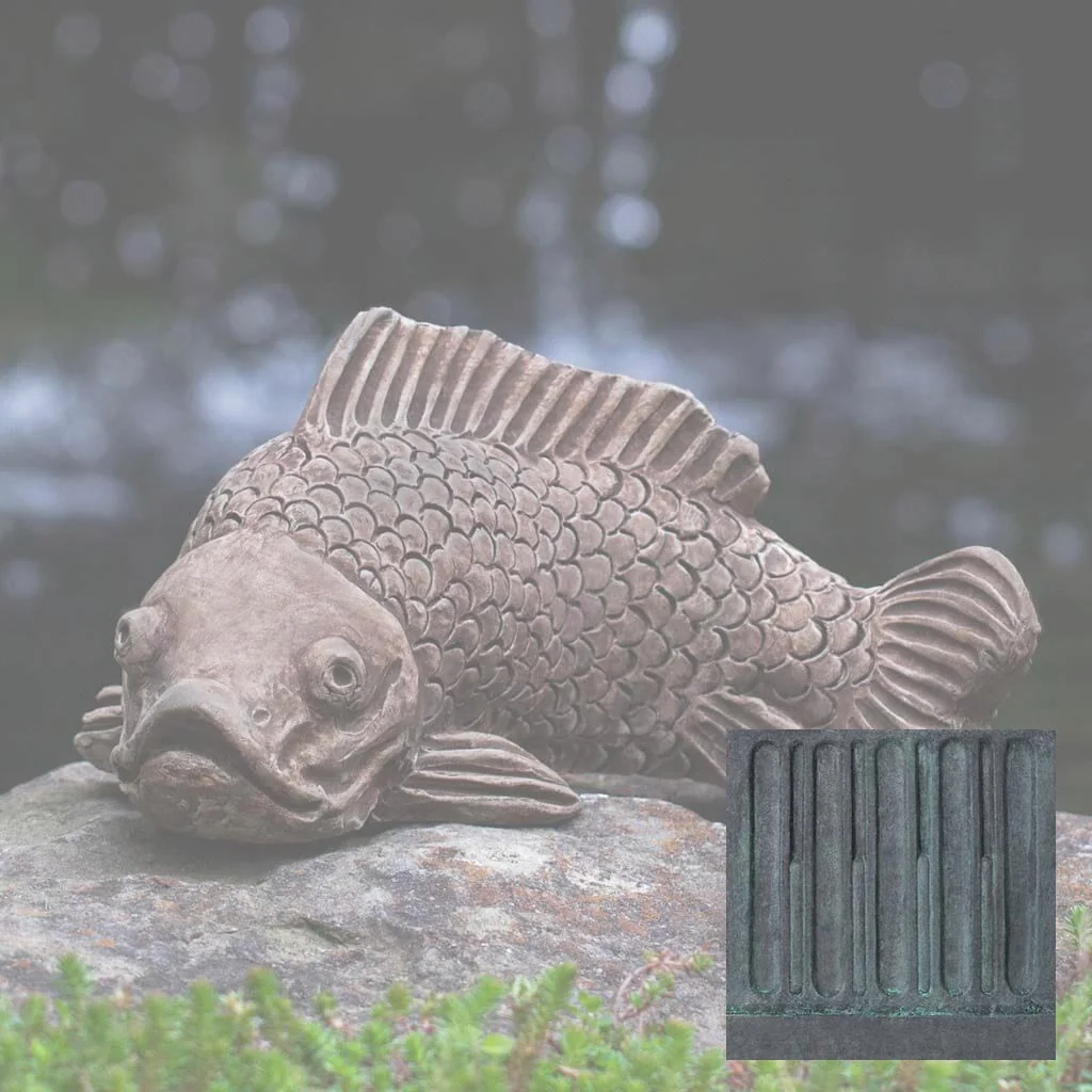 Campania Large Koi Garden Statue - A-581 - Image 9