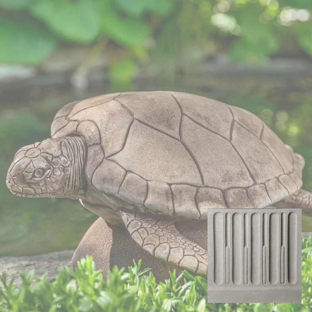 Campania Large Sea Turtle Garden Statue - A-614 - Image 10