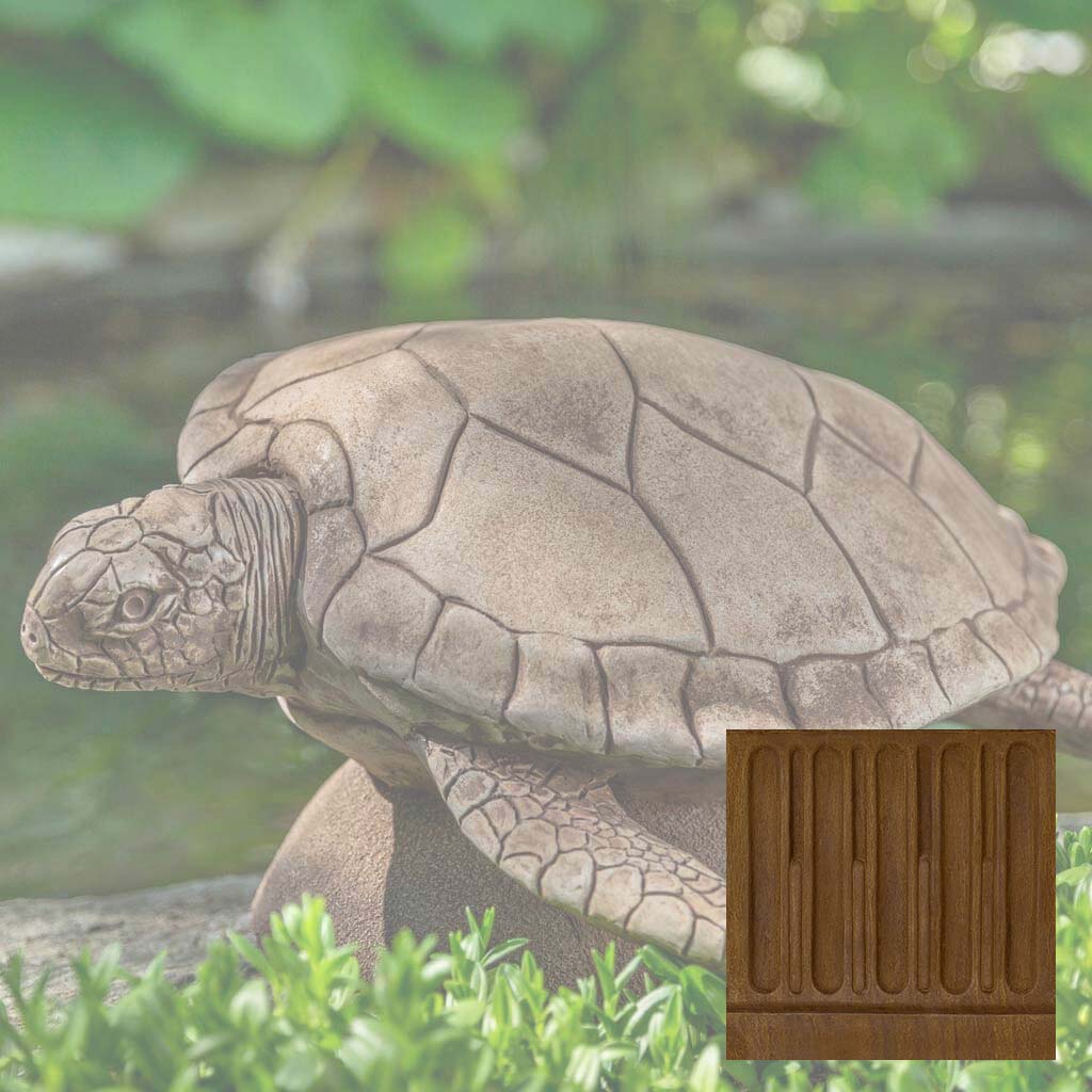 Campania Large Sea Turtle Garden Statue - A-614 - Image 12