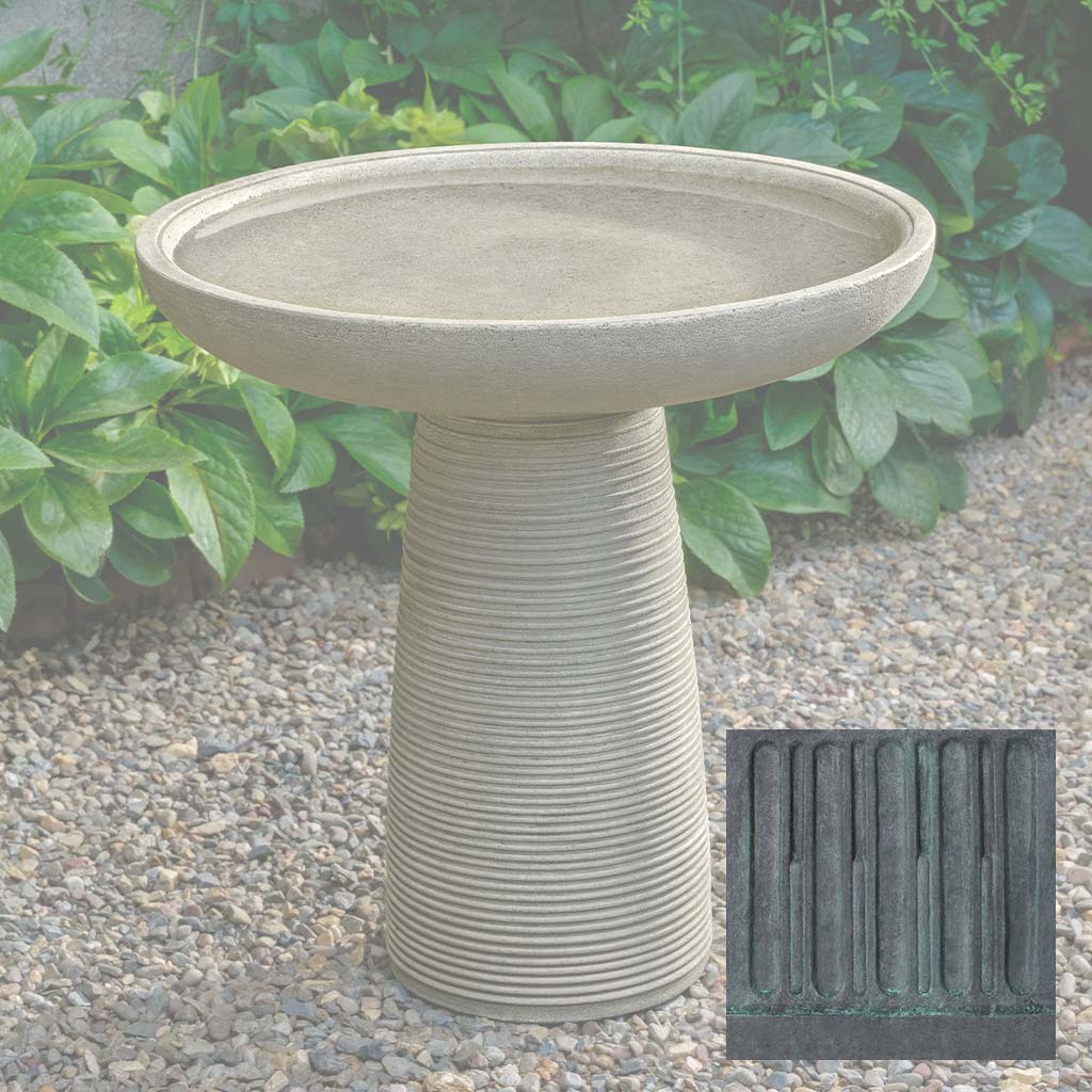 Campania Latham Birdbath - B-215 - Image 10