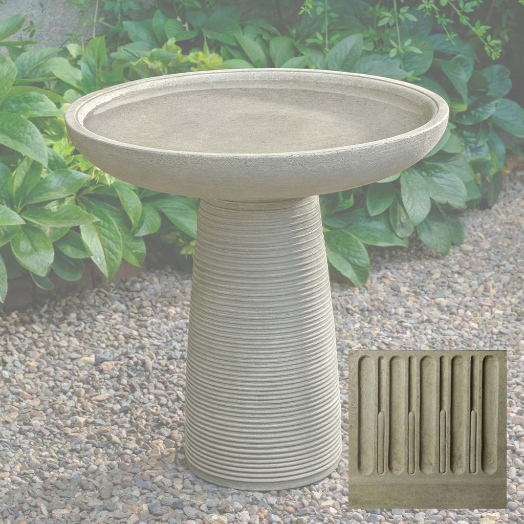 Campania Latham Birdbath - B-215 - Image 16