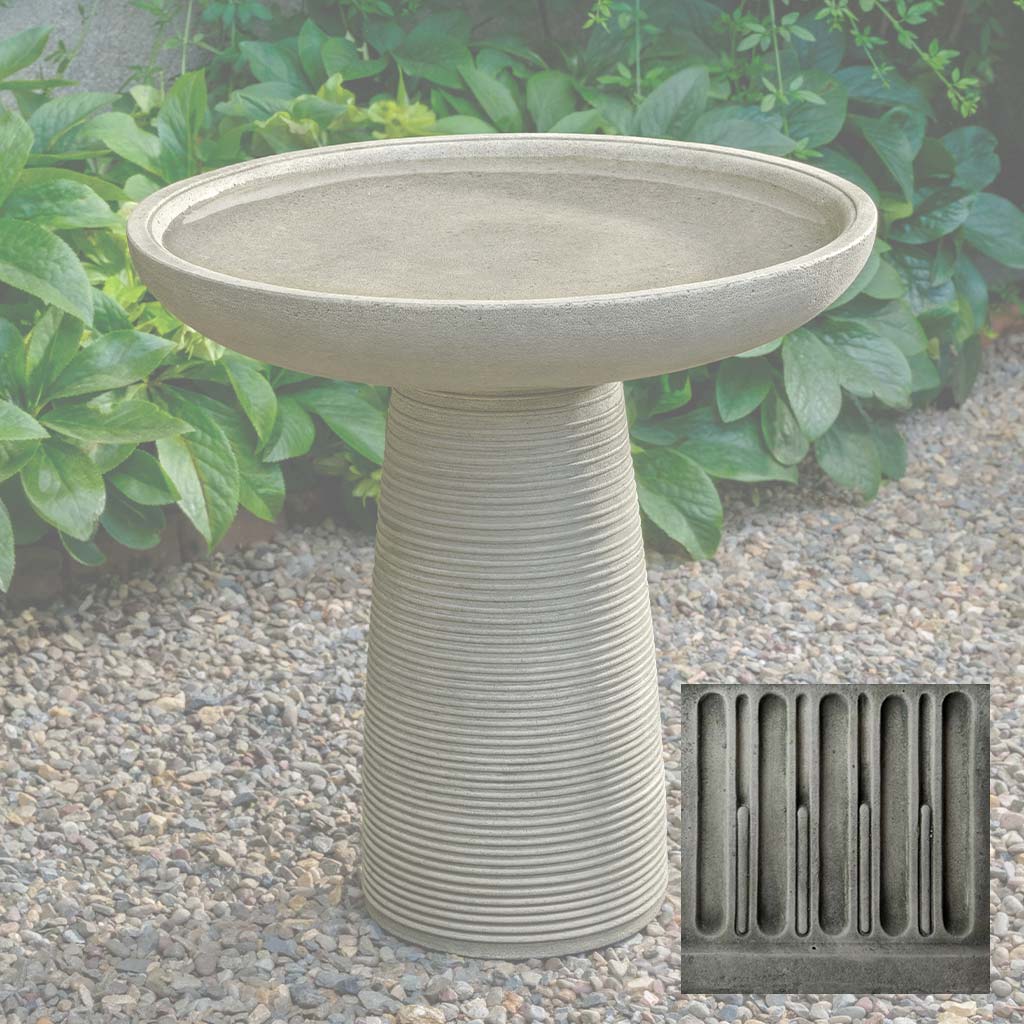 Campania Latham Birdbath - B-215 - Image 3