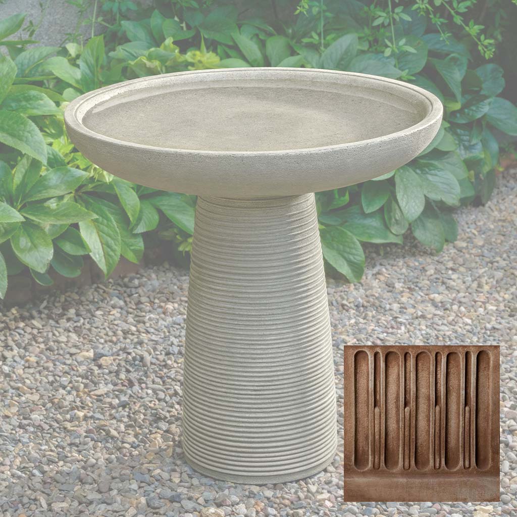Campania Latham Birdbath - B-215 - Image 4