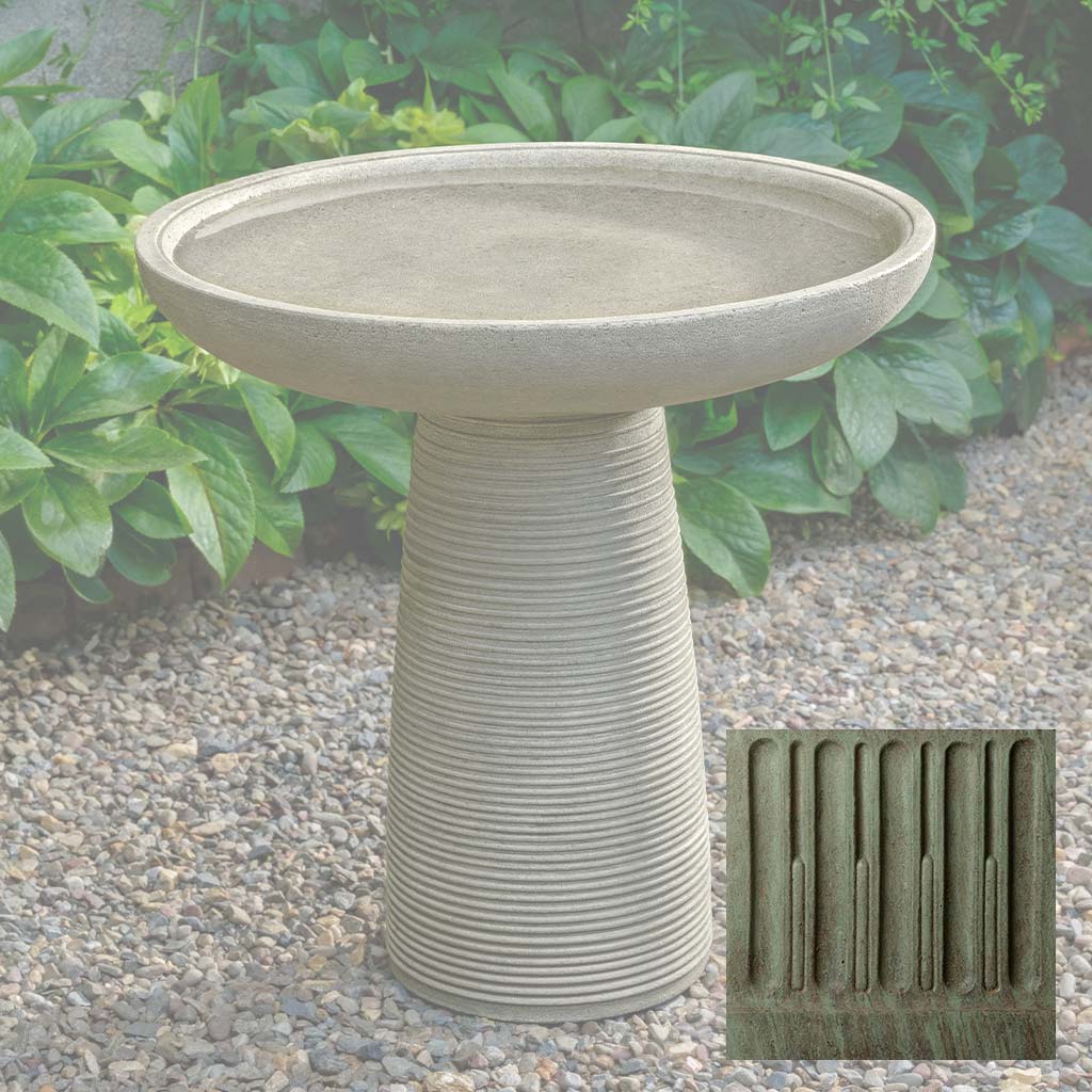 Campania Latham Birdbath - B-215 - Image 5