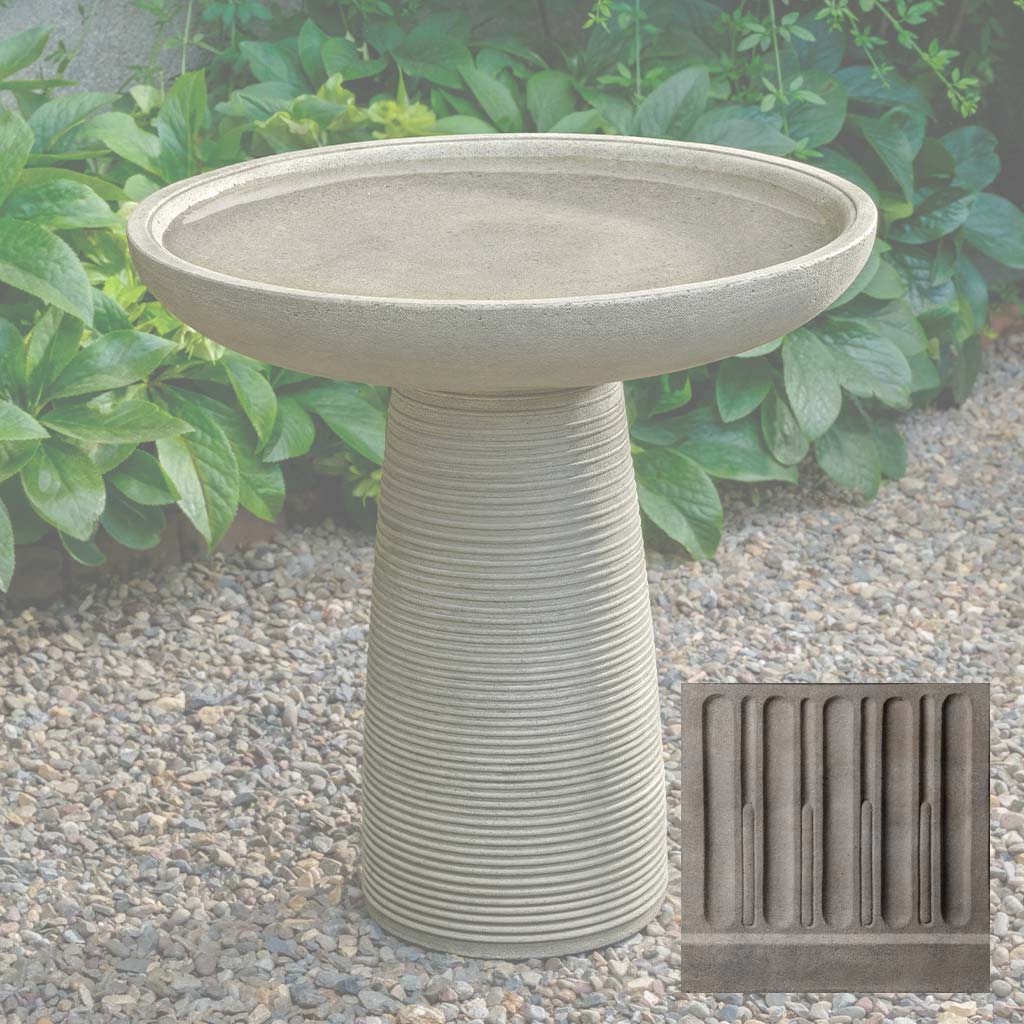 Campania Latham Birdbath - B-215 - Image 6