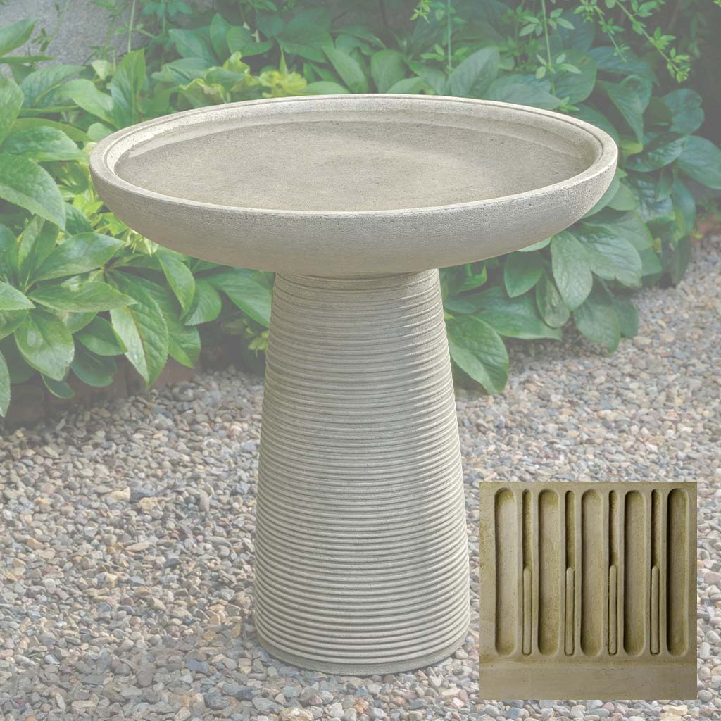 Campania Latham Birdbath - B-215 - Image 7