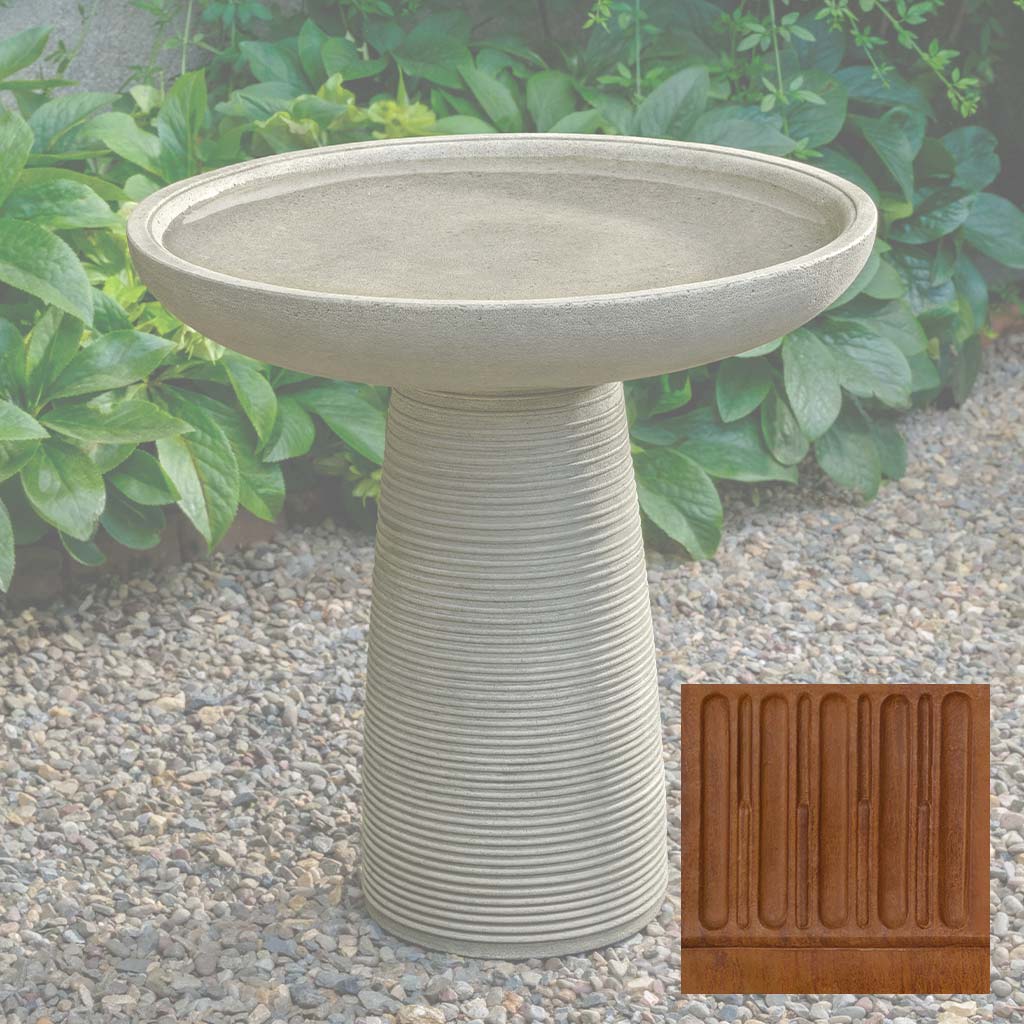 Campania Latham Birdbath - B-215 - Image 9