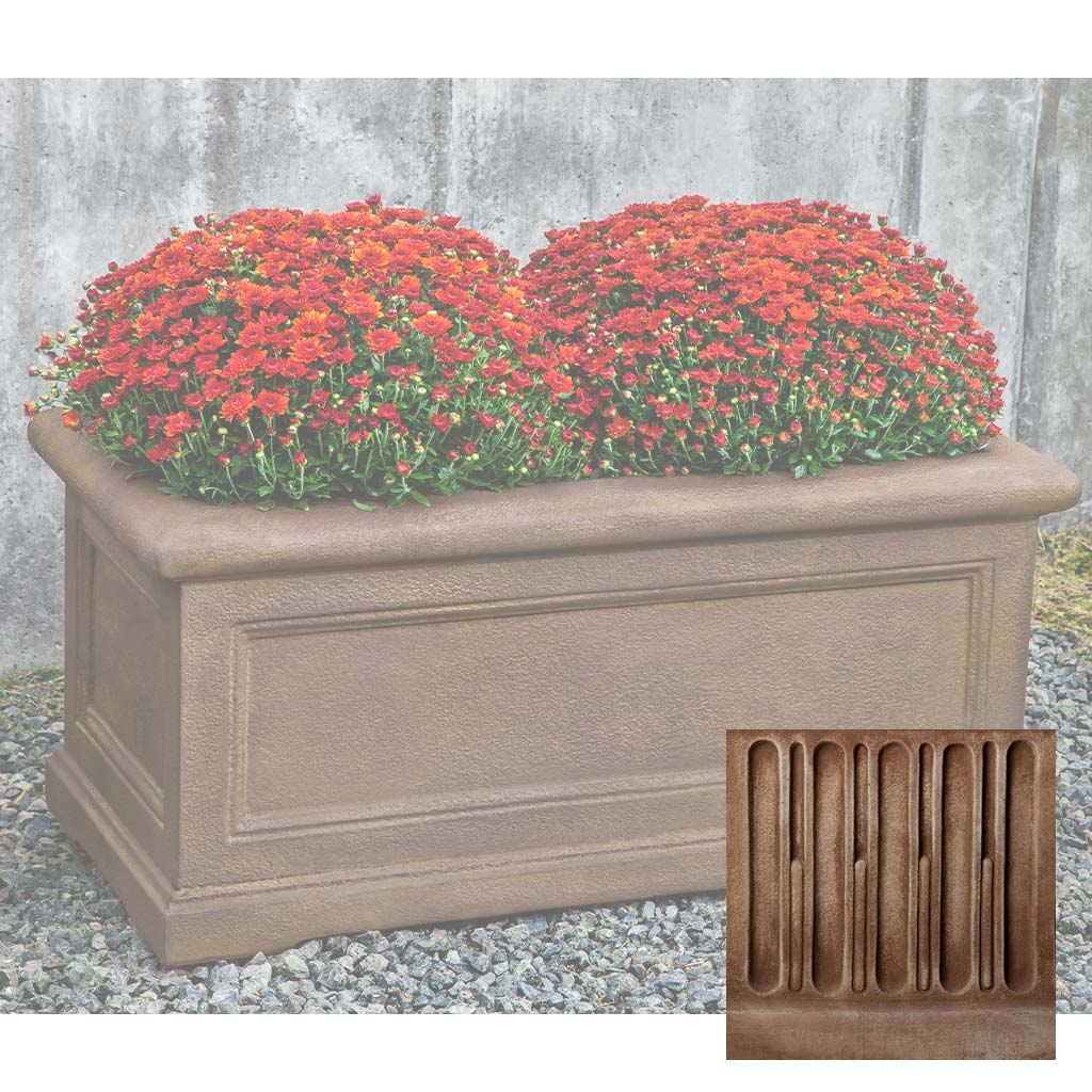 Campania LeNotre Rectangle 482424 Planter - GFRC-0600 - Image 4