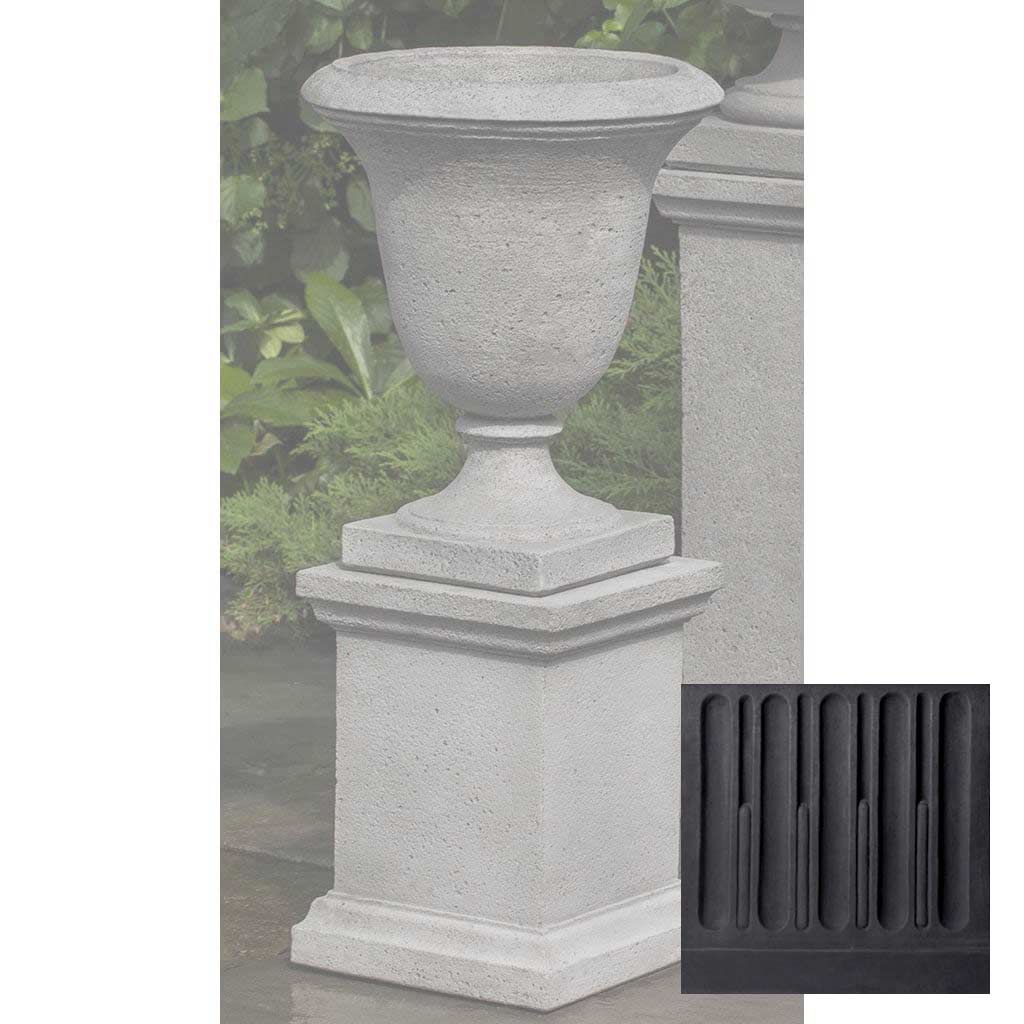 Campania Linwood Urn w/ Low Wolcott Pedestal - PPD-600 - Image 12