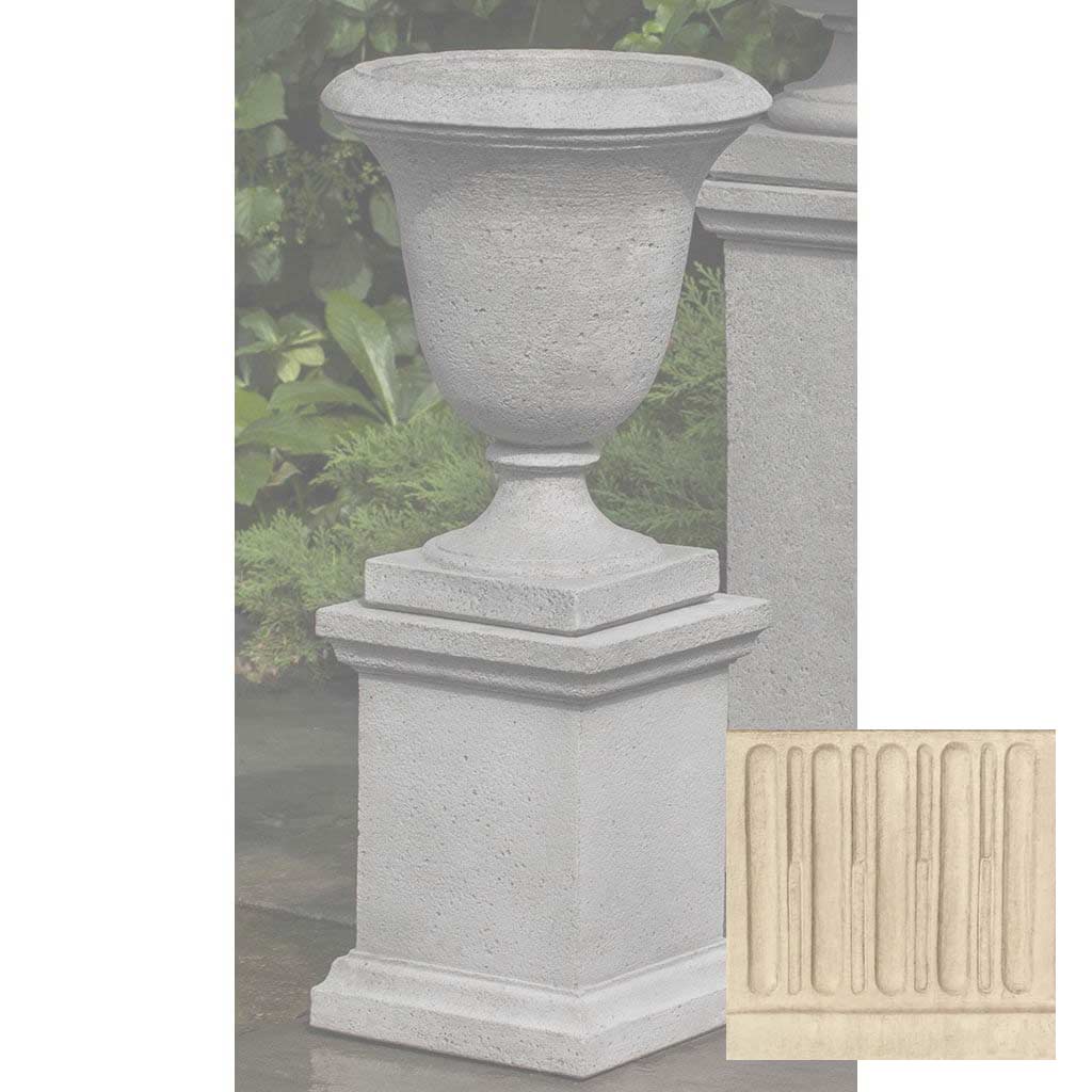 Campania Linwood Urn w/ Low Wolcott Pedestal - PPD-600 - Image 7