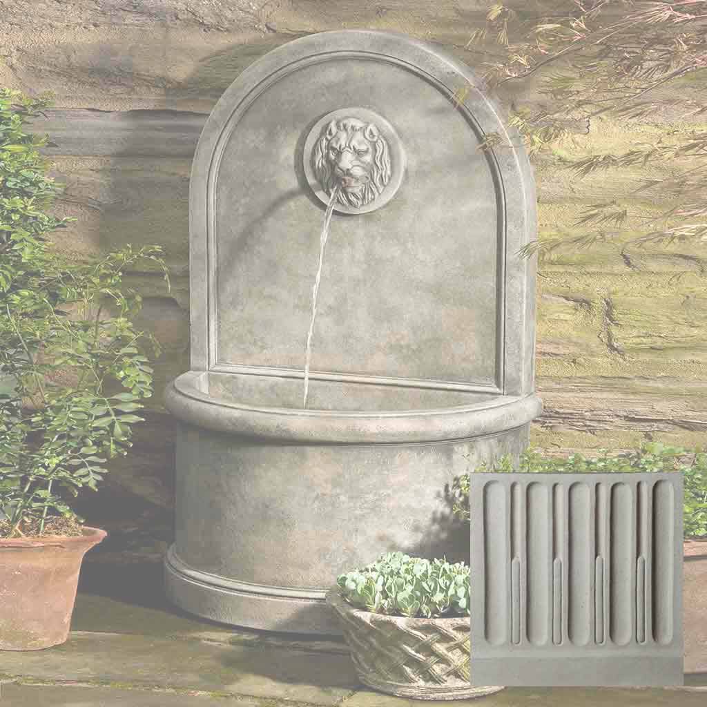 Campania Lion Wall Fountain - FT-165 - Image 11
