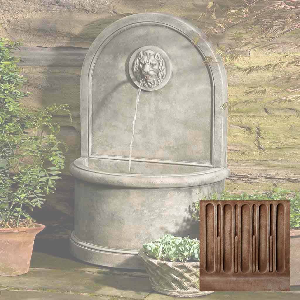 Campania Lion Wall Fountain - FT-165 - Image 3
