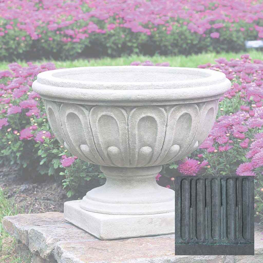 Campania Longwood Fluted Urn - P-351 - Image 10