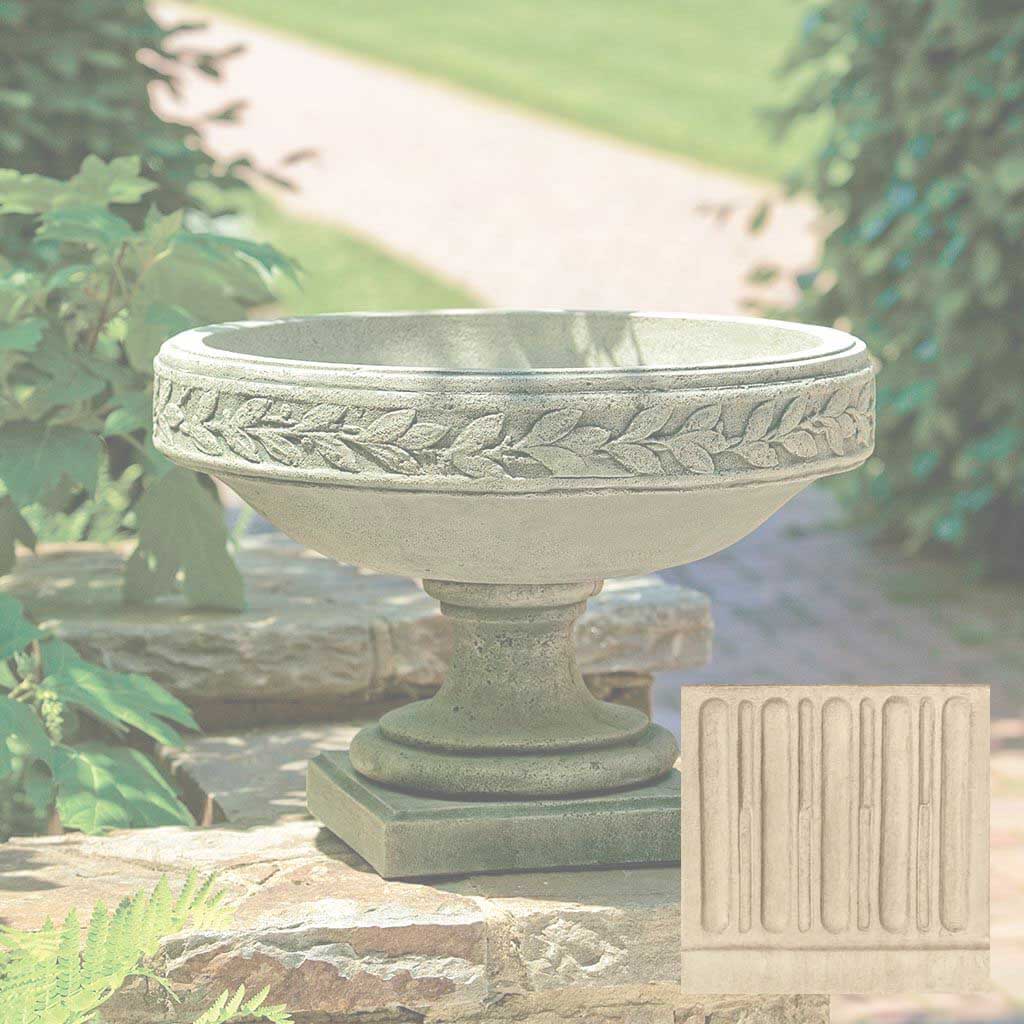Campania Longwood Laurel Banded Urn Planter - P-466 - Image 6