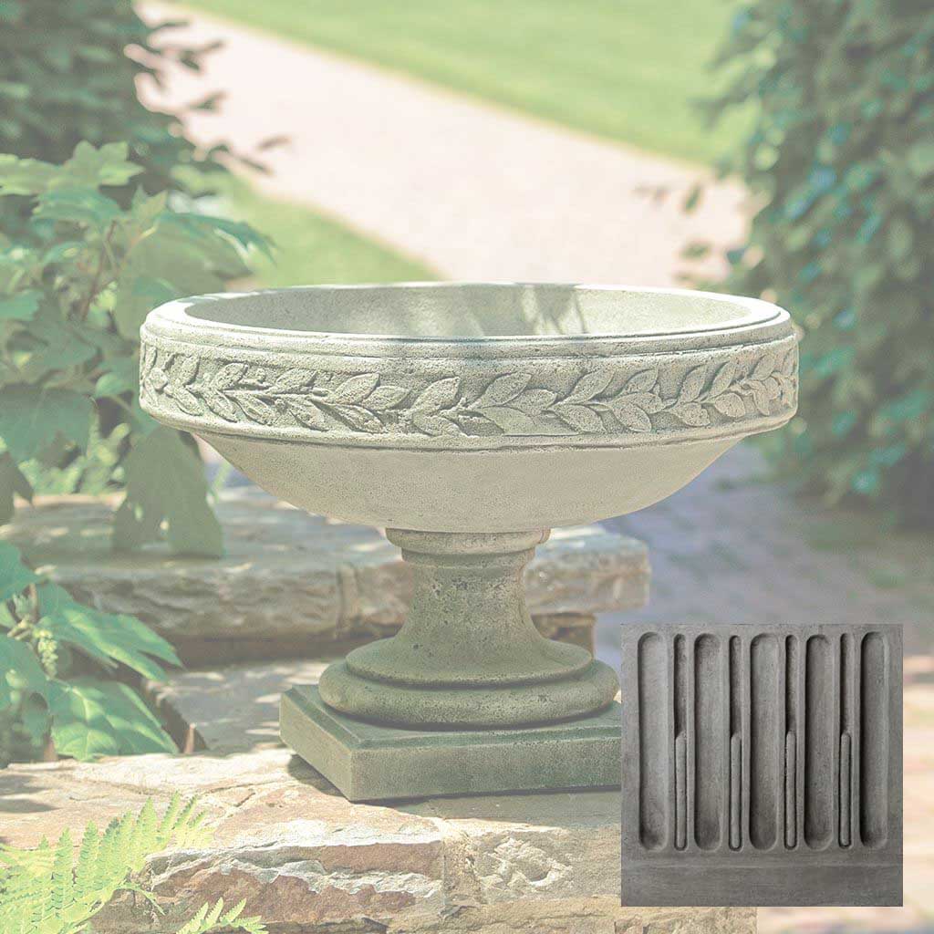 Campania Longwood Laurel Banded Urn Planter - P-466 - Image 8