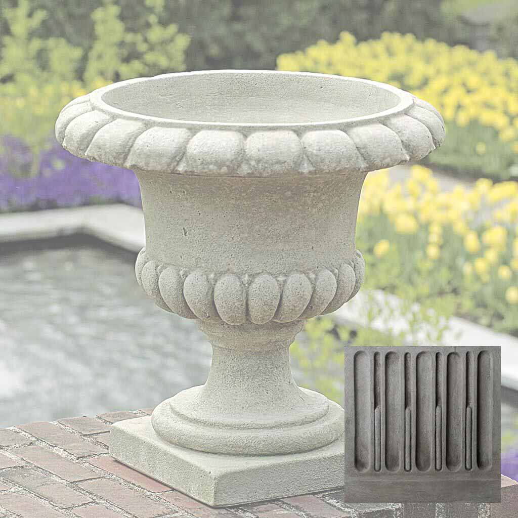 Campania Longwood Main Fountain Garden Urn - P-381 - Image 10