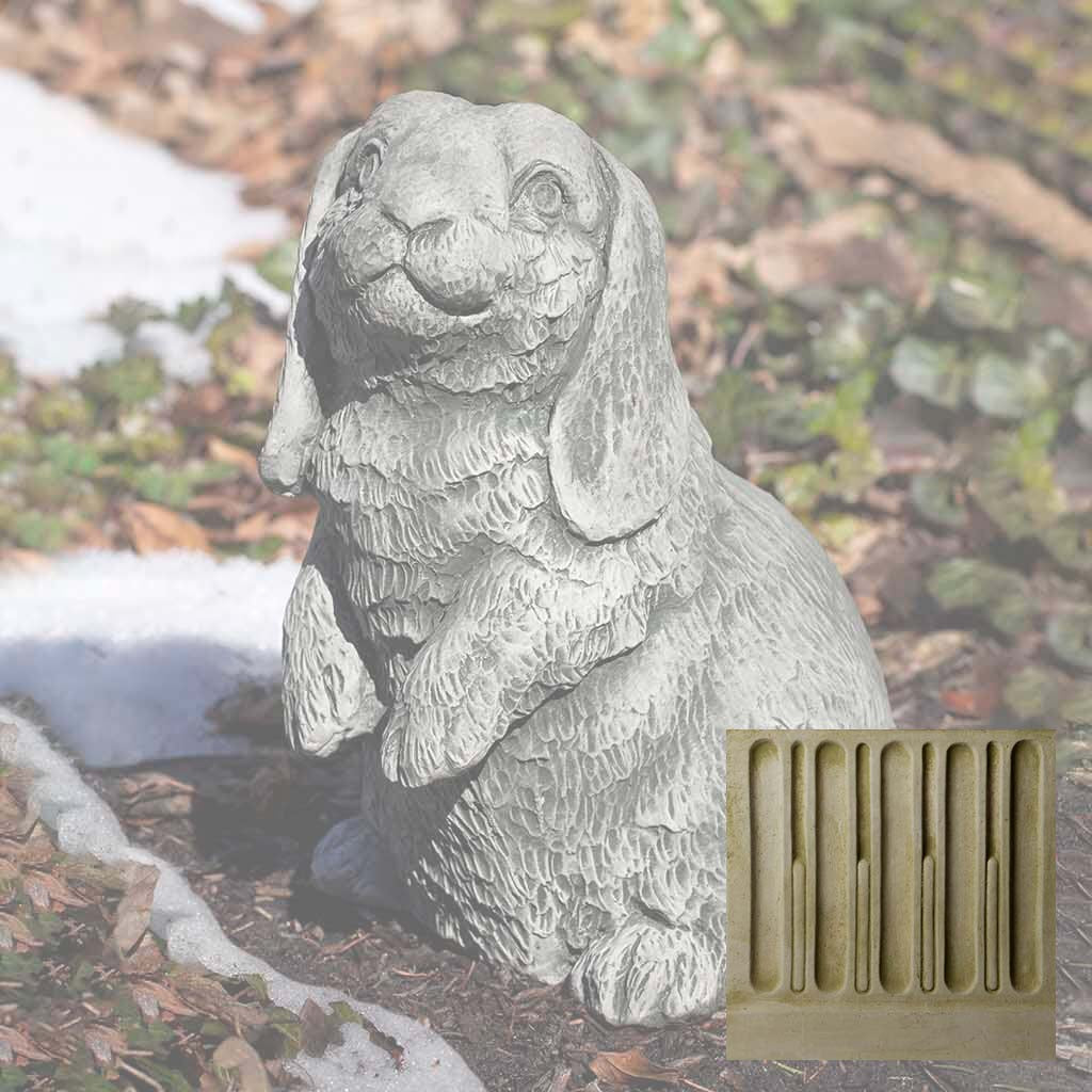 Campania Lop-Eared Standing Bunny Garden Statue - A-568 - Image 5