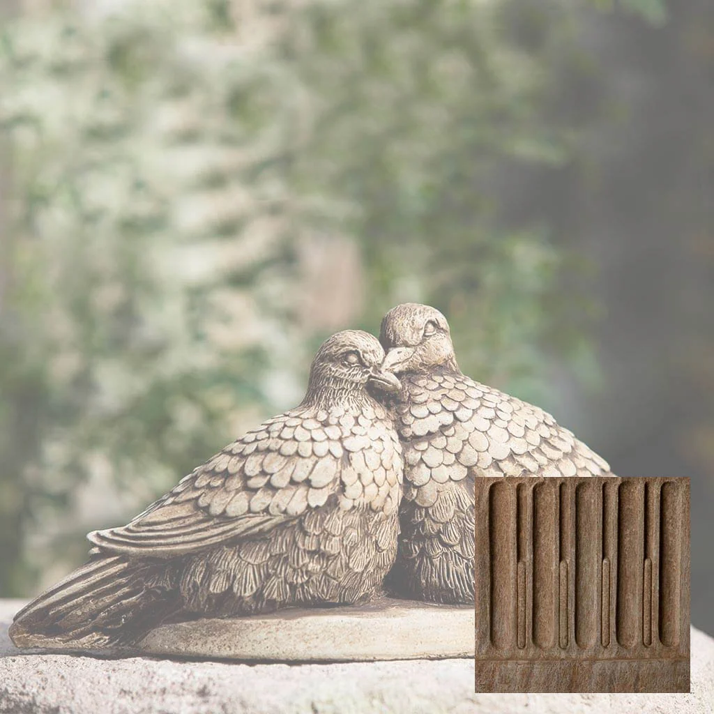 Campania Lovebirds Garden Statue - A-404 - Image 2